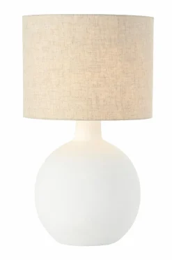 Best Ellos Home Bordlampe Leiah Hvid/natur