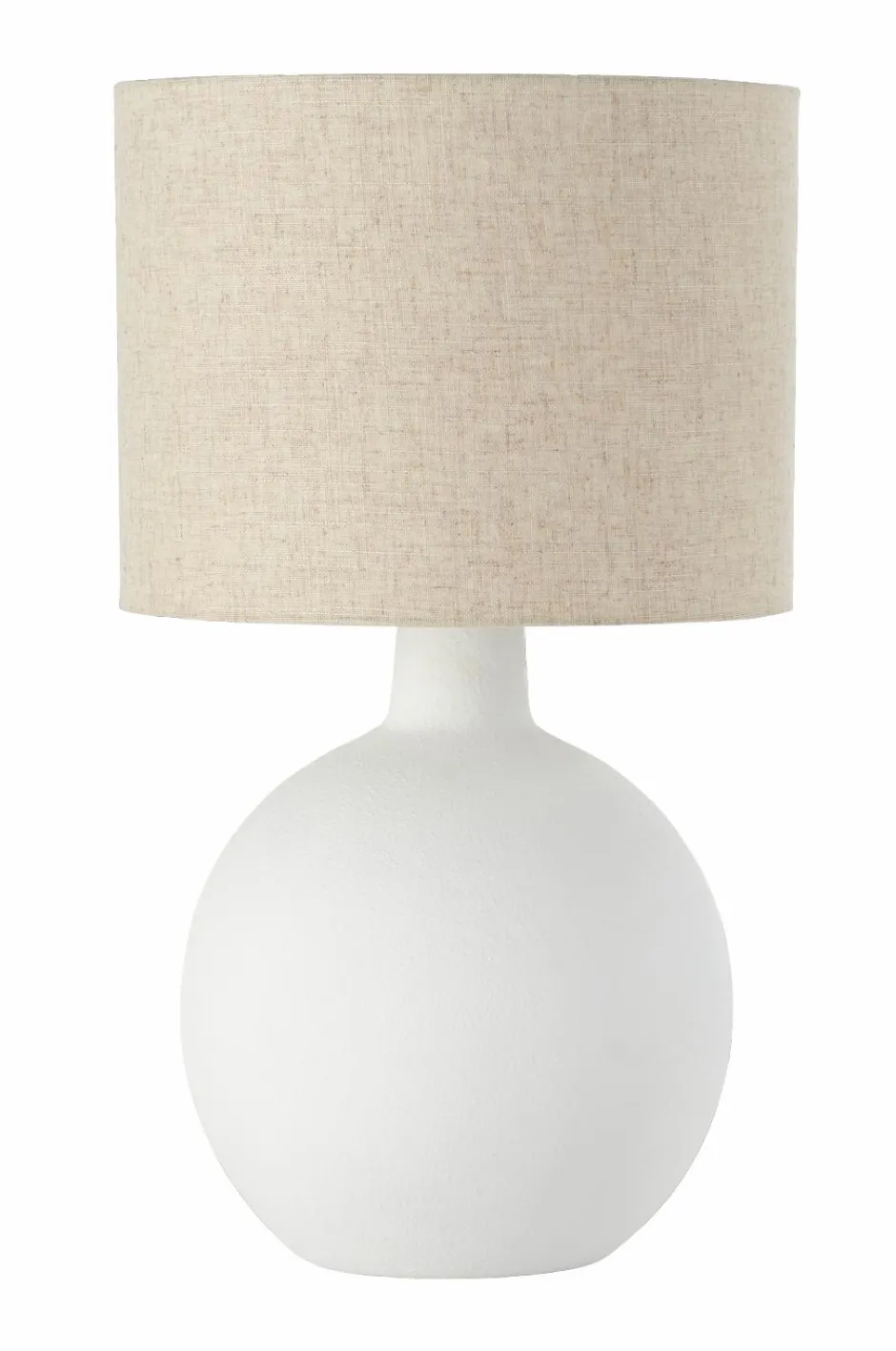 Best Ellos Home Bordlampe Leiah Hvid/natur
