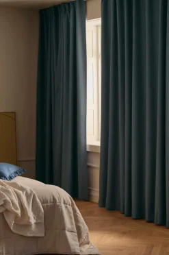 Sale Ellos Home DEJA skræddersyet mørklægningsgardin Gråblå