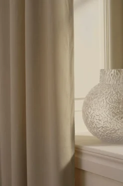 Hot Ellos Home DEMI skræddersyet fløjlsgardin Beige