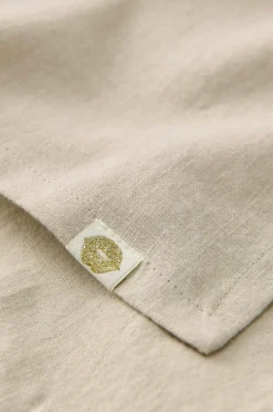 Online Ellos Home Dug Elly i genanvendt halvlinned Linen beige