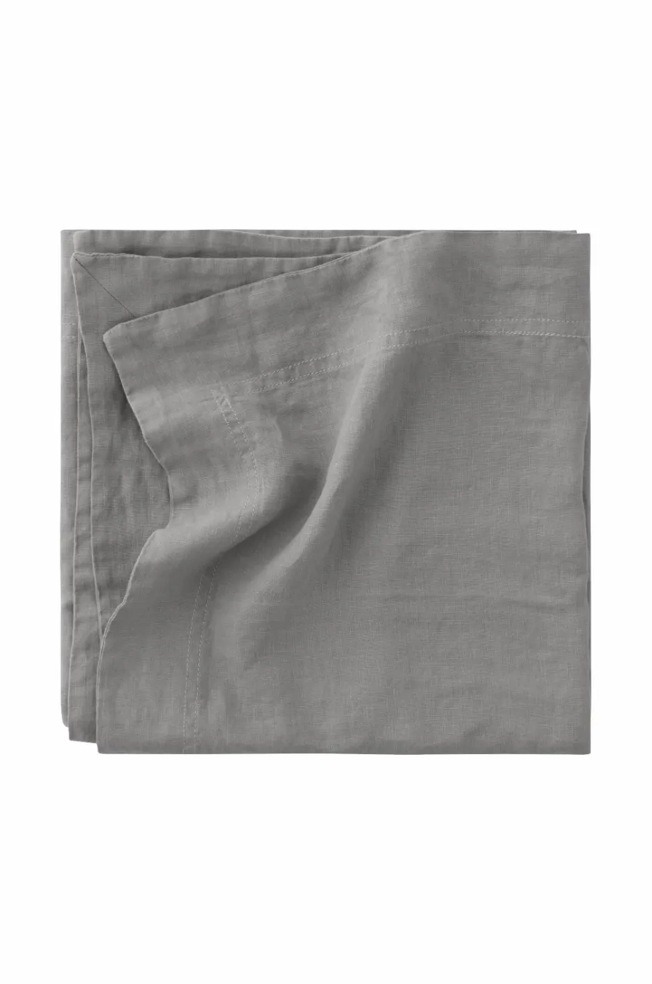 Hot Ellos Home Dug Malva i 100% hør 140x140 cm Grå
