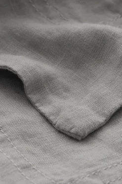 Hot Ellos Home Dug Malva i 100% hør 140x140 cm Grå