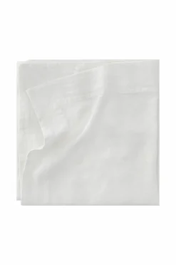 Discount Ellos Home Dug Malva i 100% hør 140x140 cm Hvid