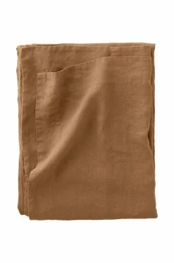 Sale Ellos Home Dug Malva i 100% hør Guldbrun