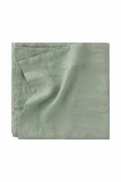 Best Ellos Home Dug Malva i 100% hør 140x140 cm Grøn