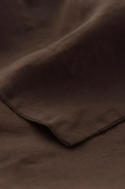Outlet Ellos Home Dug Malva i 100% hør Brun