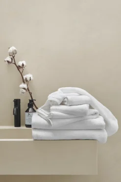 New Ellos Home Frottésæt Elise i 6 dele Hvid