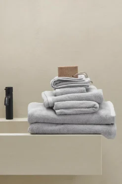 Discount Ellos Home Frottésæt Elise i 6 dele Lysegrå