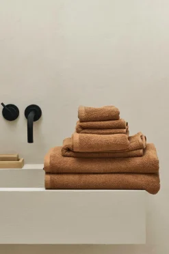 Sale Ellos Home Frottésæt Elise i 6 dele Sennepsgul