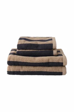 Outlet Ellos Home Frottésæt Saga i 4 dele Beigegrey