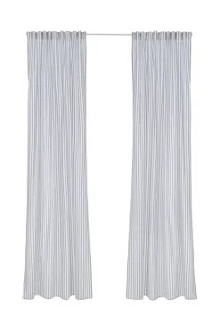 Clearance Ellos Home Gardinlængde med multibånd, Jonna 2-pak Blue/misty grey