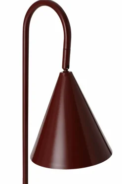 Best Ellos Home Gulvlampe Liam Bourgogne