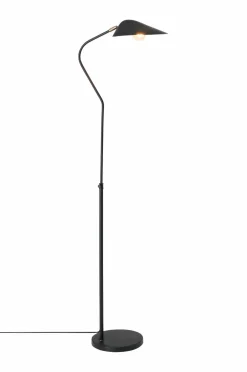 Discount Ellos Home Gulvlampe Finley Mat black