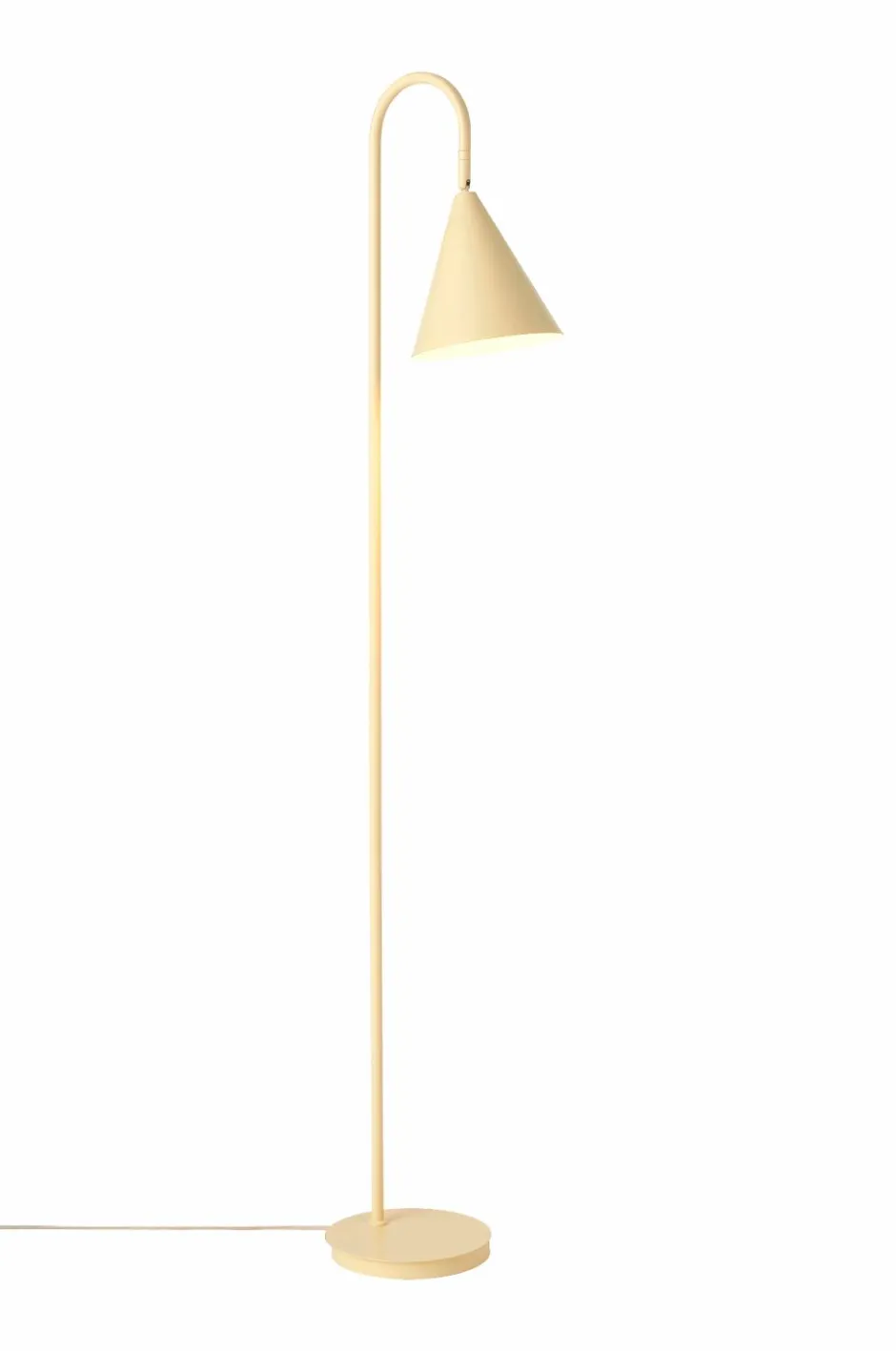 Clearance Ellos Home Gulvlampe Liam Pastelgul