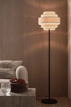 Ellos Home Gulvlampe Miguel Beige/matsort