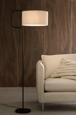 Clearance Ellos Home Gulvlampe Josho Sort/offwhite