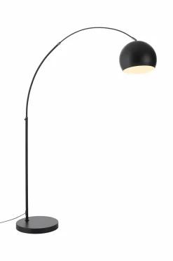Outlet Ellos Home Gulvlampe Canon Black, Black Chrome