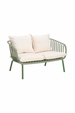 Hot Ellos Home Havesofa Olvie 2-personers Grøn farve