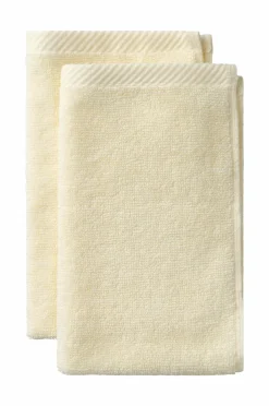 Sale Ellos Home Håndklæde Elise 2-pak 30x50 Lysegul