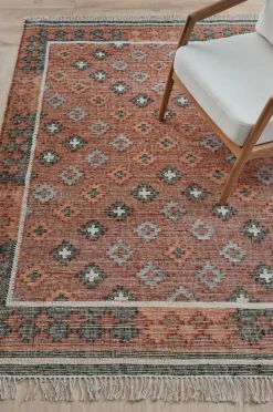 Ellos Home Jutetæppe Kanpur Kelim Matta Multi