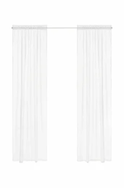 Sale Ellos Home Kanallængde Lara 2-pak Mat hvid hvid