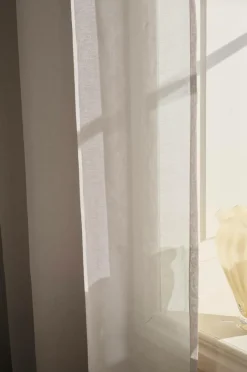 Ellos Home KIRA skræddersyet gennemsigtigt gardin Beige