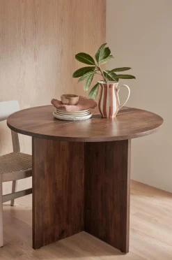 Discount Ellos Home Klapbord / spisebord Meninta Diameter 99 cm Brun