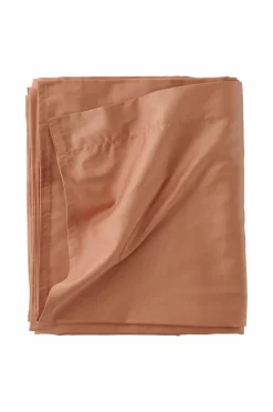 Outlet Ellos Home Lagen Dorene i satin Brunrosa