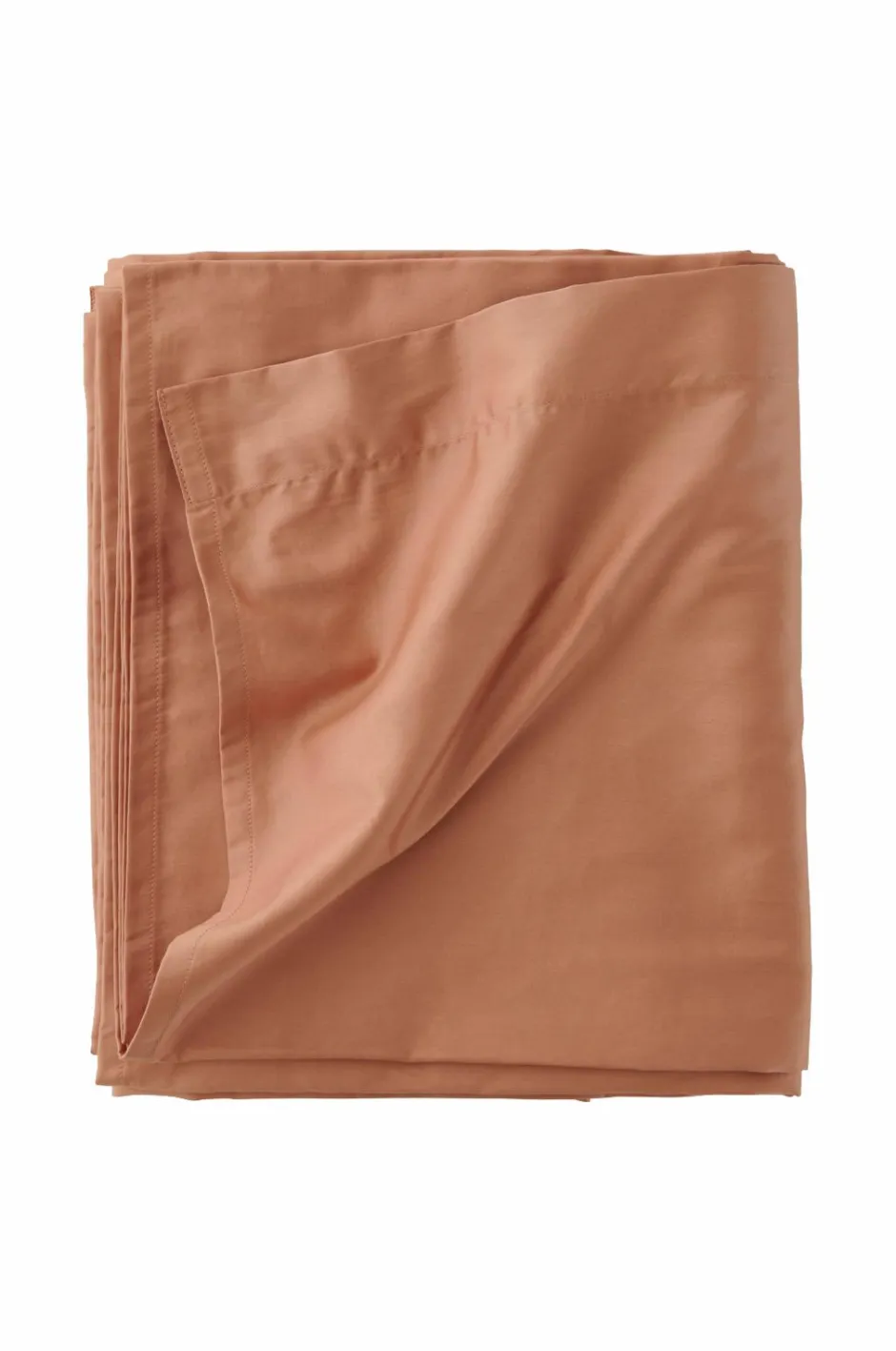 Outlet Ellos Home Lagen Dorene i satin Brunrosa