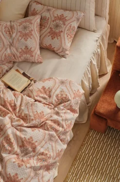 Outlet Ellos Home Lagen Elly i genanvendt halvlinned Linen beige