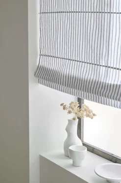 Outlet Ellos Home Liftgardin Jonna Blue/misty grey