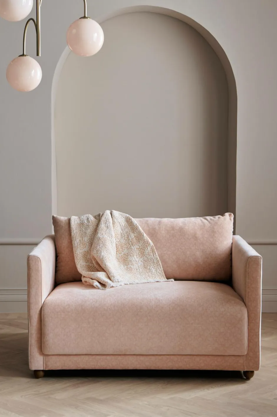 Outlet Ellos Home Lænestol Asplina Lys rosa