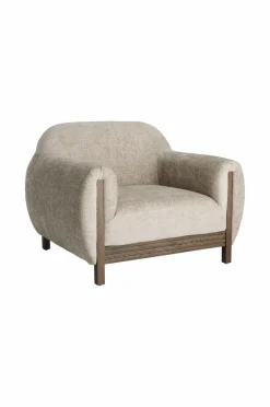 Outlet Ellos Home Lænestol Beccina Beige grå