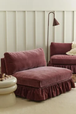 Outlet Ellos Home Lænestol Pariley Lyngfarvet pink