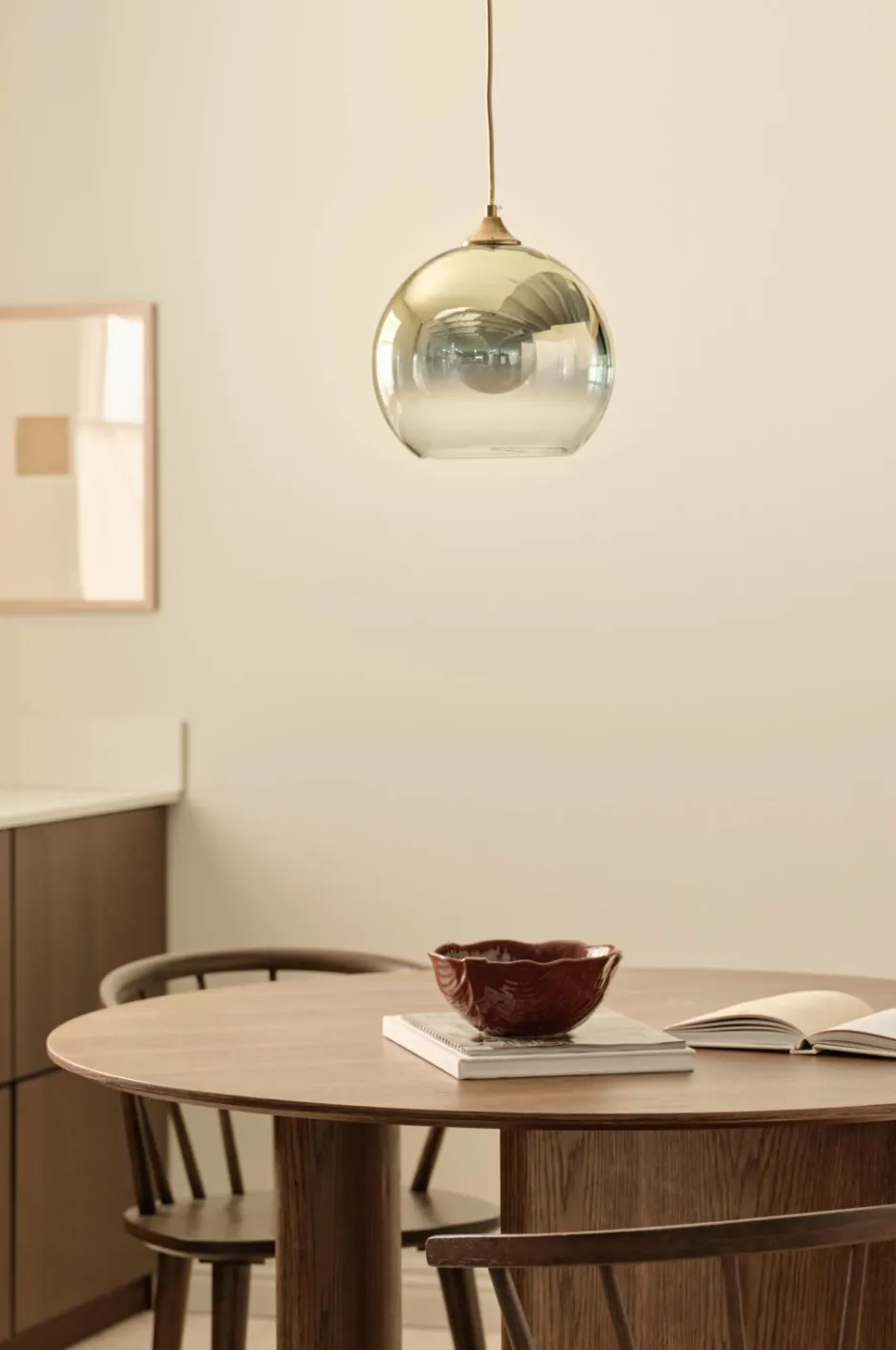 Best Ellos Home Loftlampe Cosmo Ø 25 cm Guld