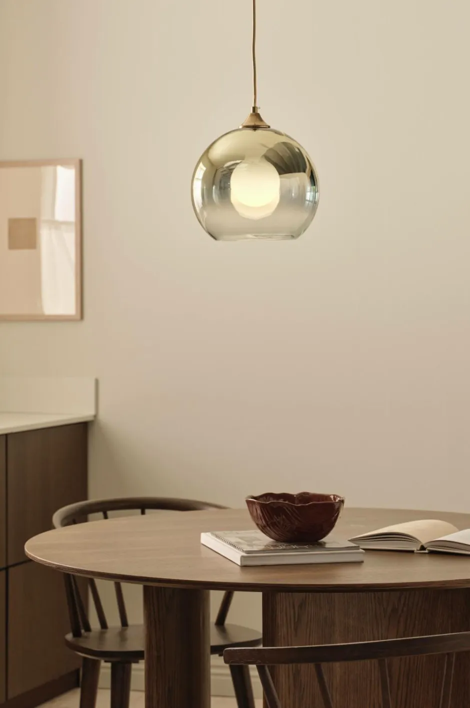 Best Ellos Home Loftlampe Cosmo Ø 25 cm Guld