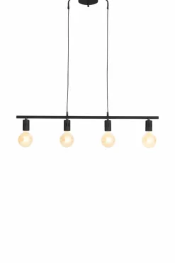 Ellos Home Loftlampe Sander 4L Sort / Sort krom