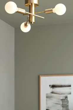 Outlet Ellos Home Loftlampe Aidan Antik messing