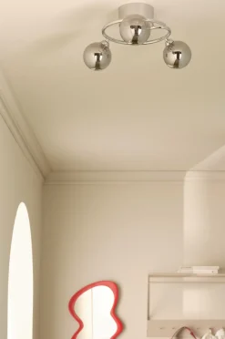 Discount Ellos Home Loftslampe Gino Krom