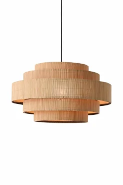 Best Ellos Home Loftslampe Miguel Bamboo Brun