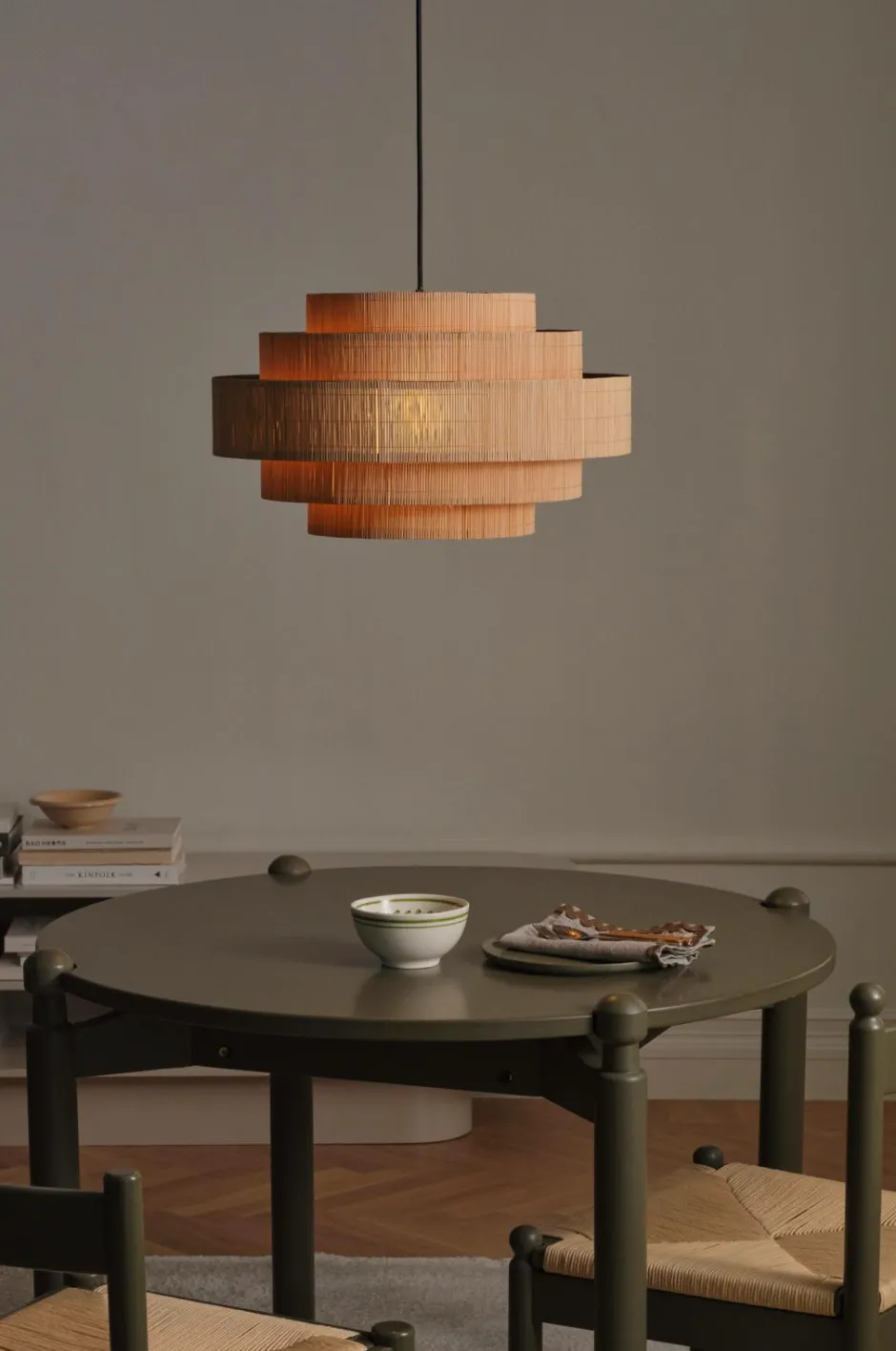Best Ellos Home Loftslampe Miguel Bamboo Brun