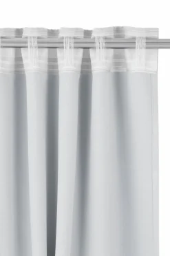 Discount Ellos Home Mørklæggende gardin Elena Wide, ekstra bredt Gråhvid