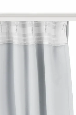 Discount Ellos Home Mørklæggende gardin Elena Wide, ekstra bredt Gråhvid