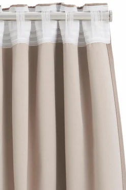 Clearance Ellos Home Mørklægningsgardin Smooth 1 stk Beige