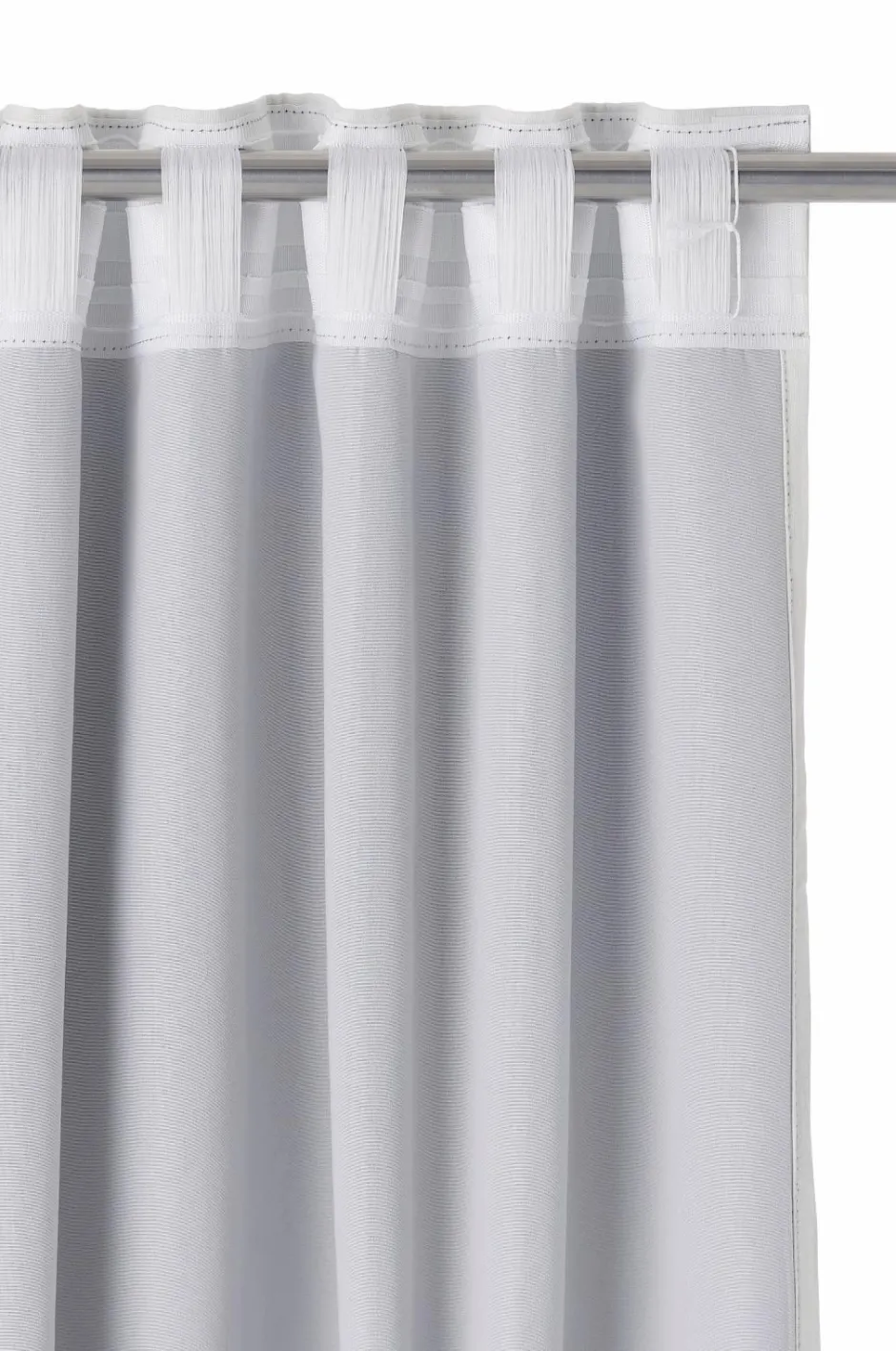 Outlet Ellos Home Mørklægningsgardin Ines Wide ekstra bred 1-pak Hvid