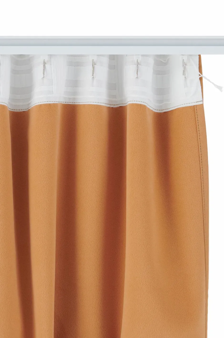 New Ellos Home Mørklægningsgardin Cara Wide 1 stk Rustbeige