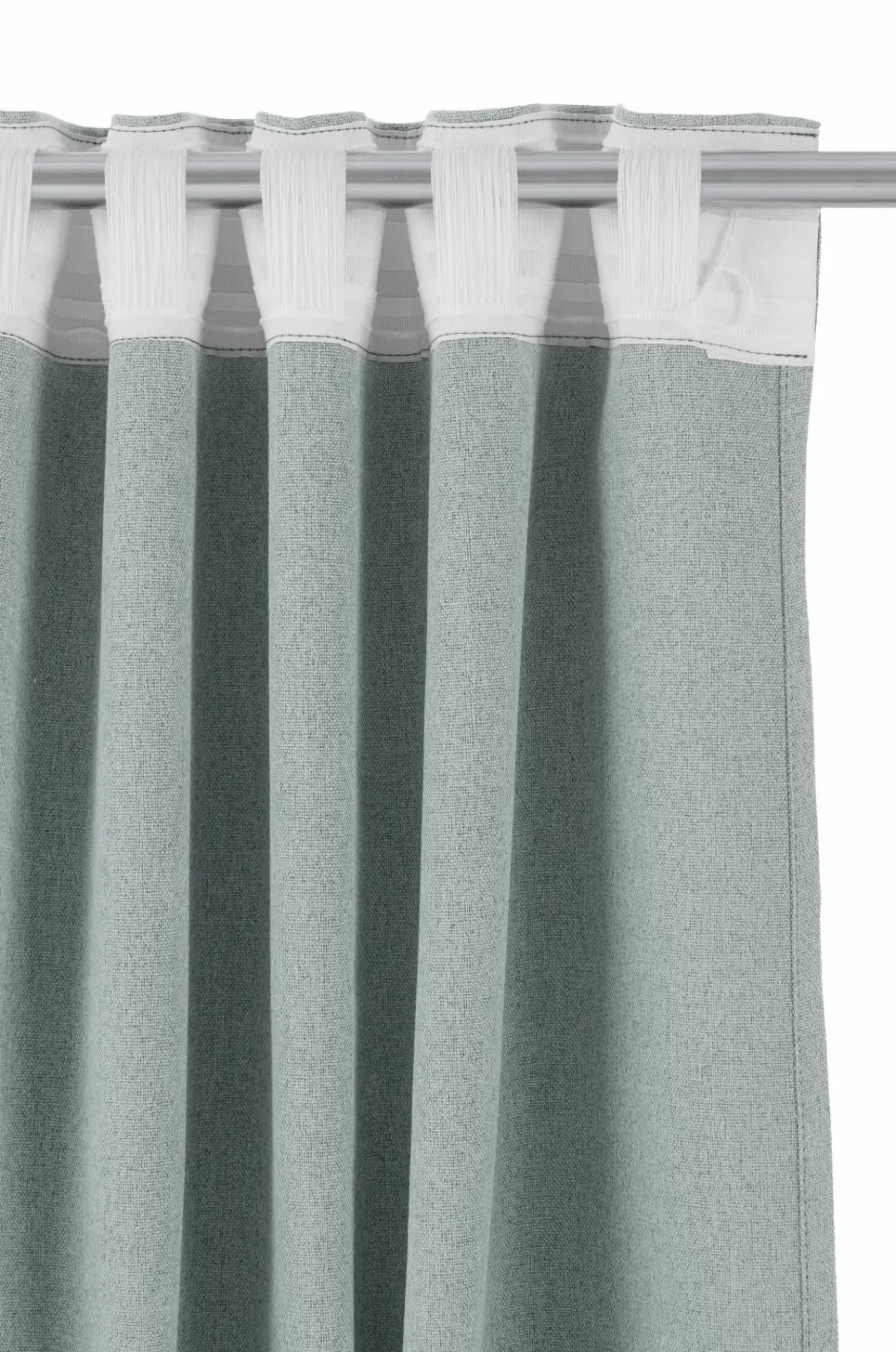 Clearance Ellos Home Mørklægningsgardin Elisa Wide 1 stk Mineral gray