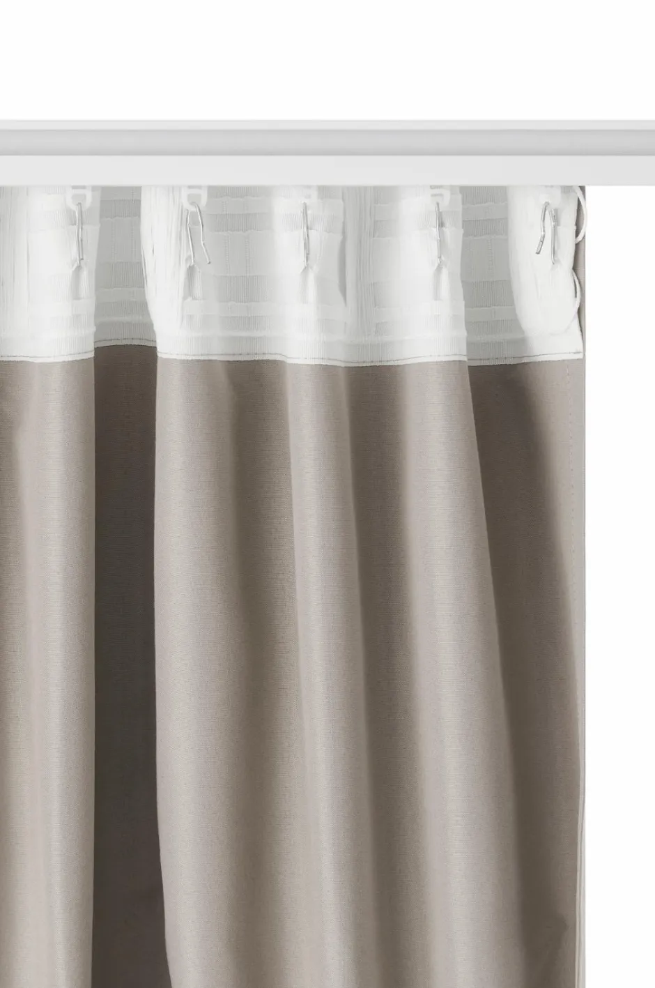 Best Ellos Home Mørklægningsgardin Hedda 1-pak Beige