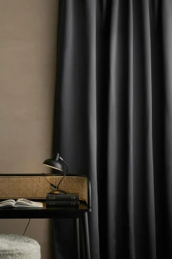 Sale Ellos Home Mørklægningsgardin Daniella Wide ekstra bred 1-pak Dk grey